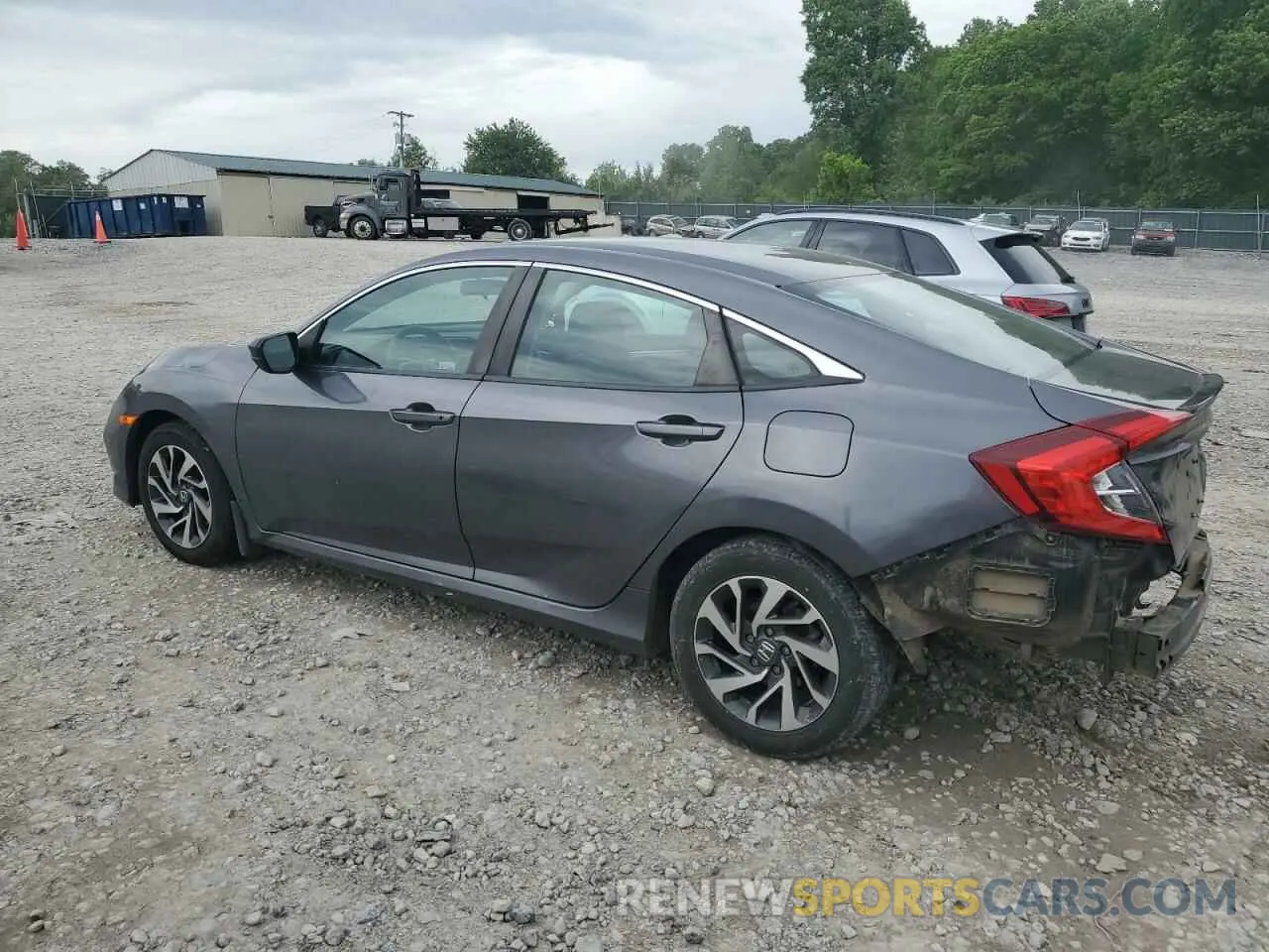 2 Photograph of a damaged car 2HGFC2F65KH582251 HONDA CIVIC 2019