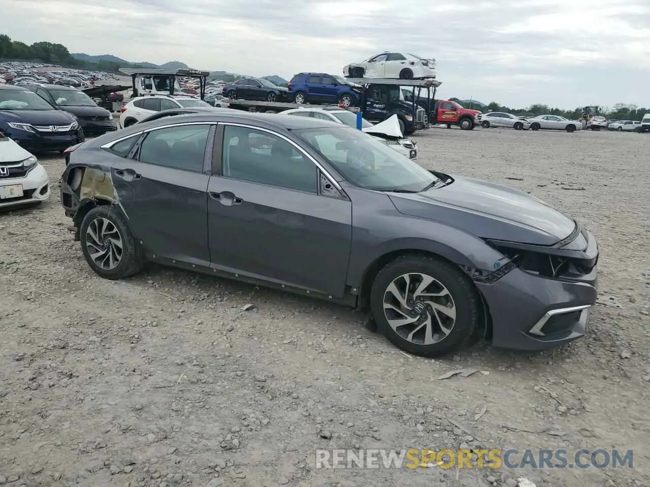 4 Photograph of a damaged car 2HGFC2F65KH582251 HONDA CIVIC 2019