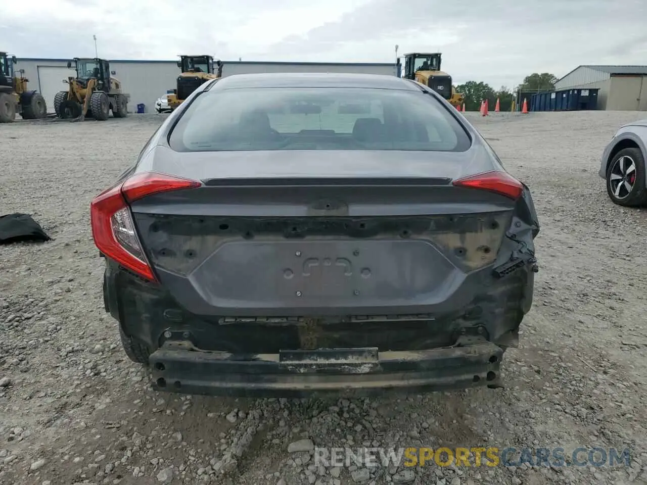 6 Photograph of a damaged car 2HGFC2F65KH582251 HONDA CIVIC 2019