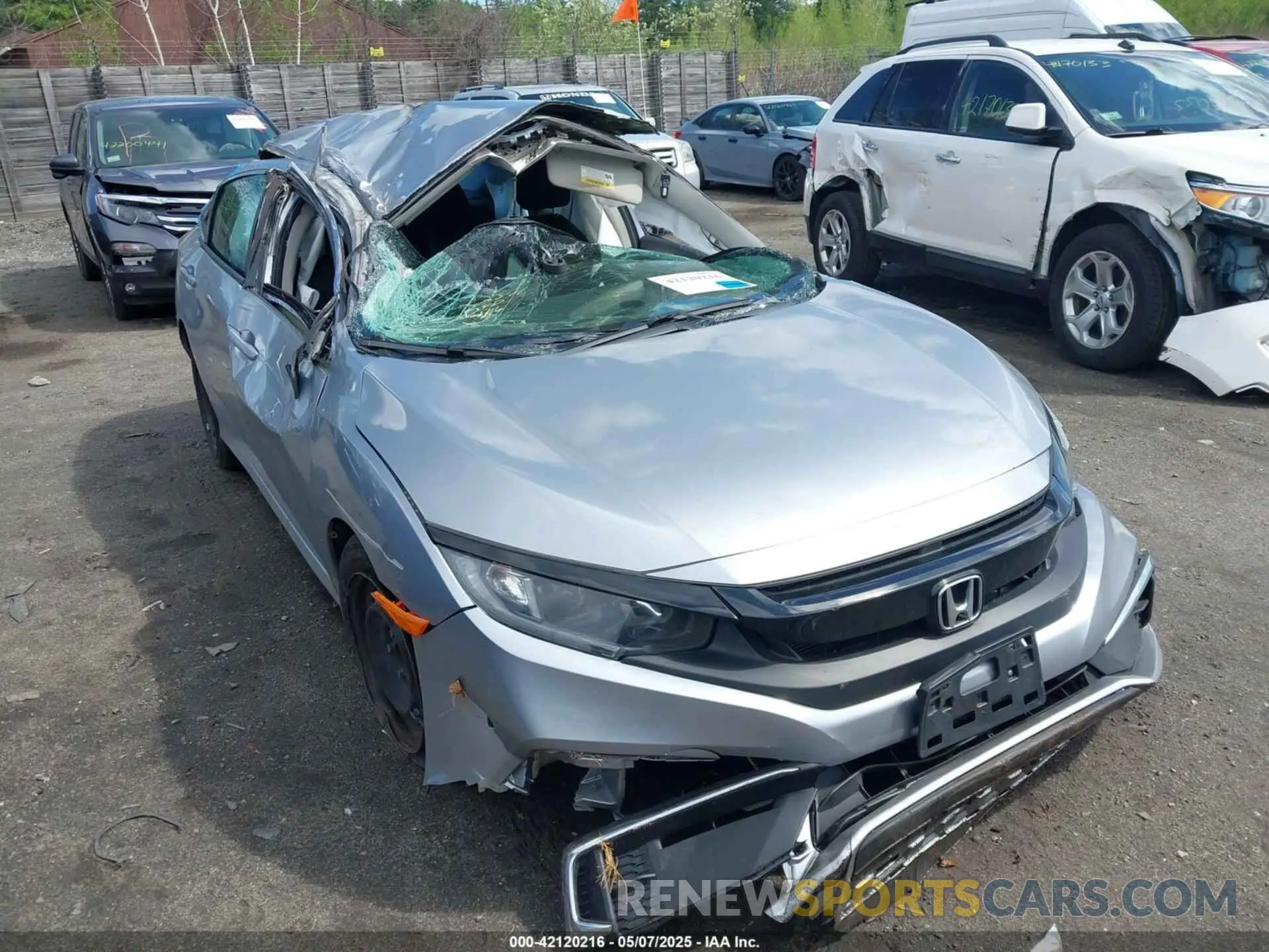 1 Фотография поврежденного автомобиля 2HGFC2F66KH529087 HONDA CIVIC 2019