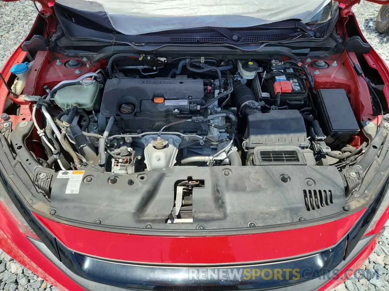 11 Photograph of a damaged car 2HGFC2F66KH551056 HONDA CIVIC 2019