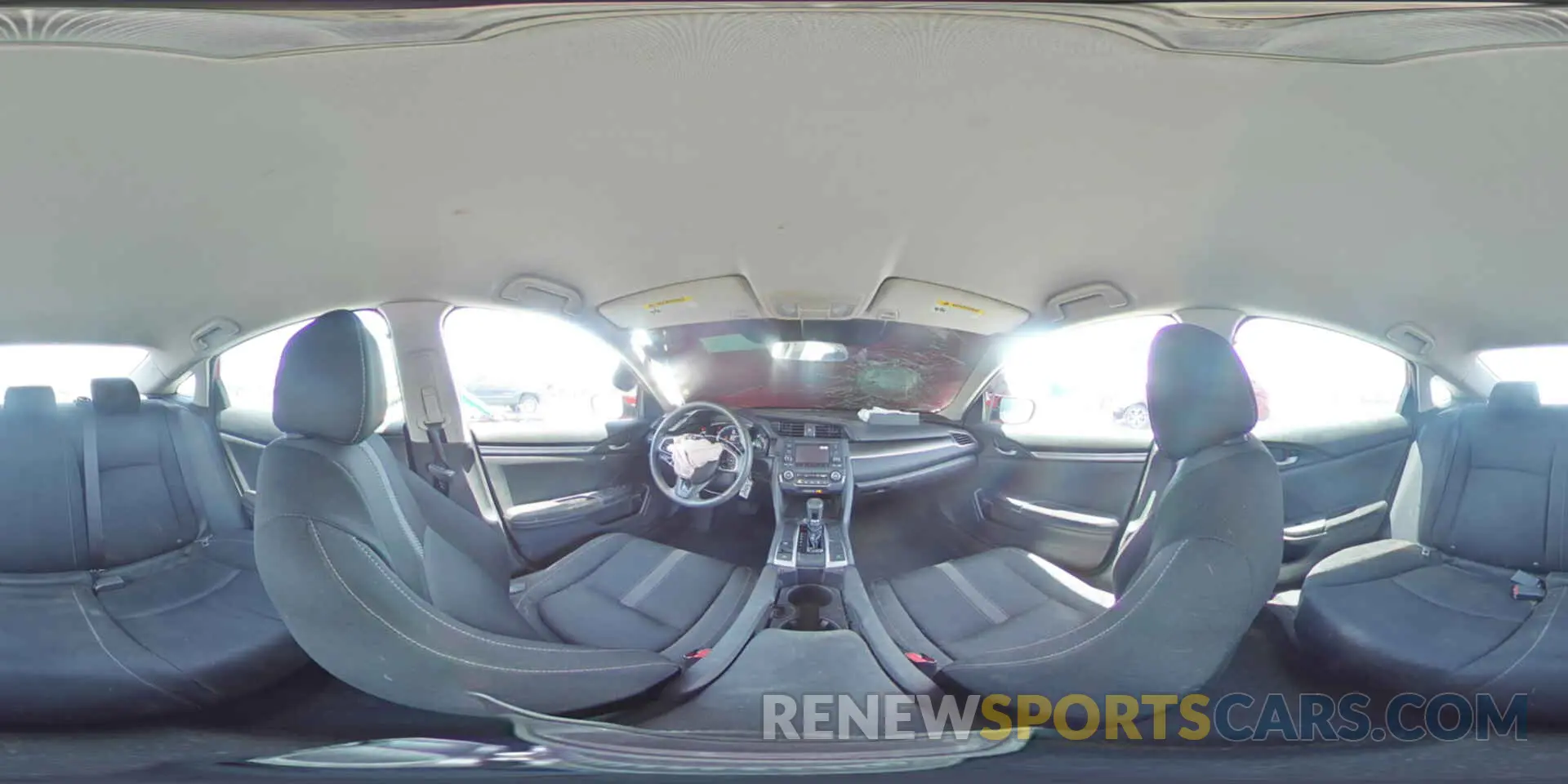 14 Photograph of a damaged car 2HGFC2F66KH551056 HONDA CIVIC 2019