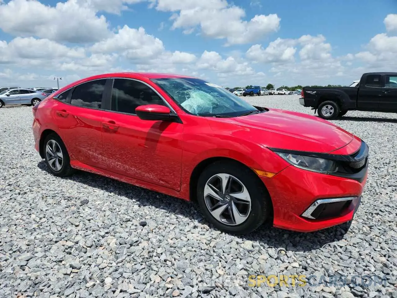 4 Photograph of a damaged car 2HGFC2F66KH551056 HONDA CIVIC 2019