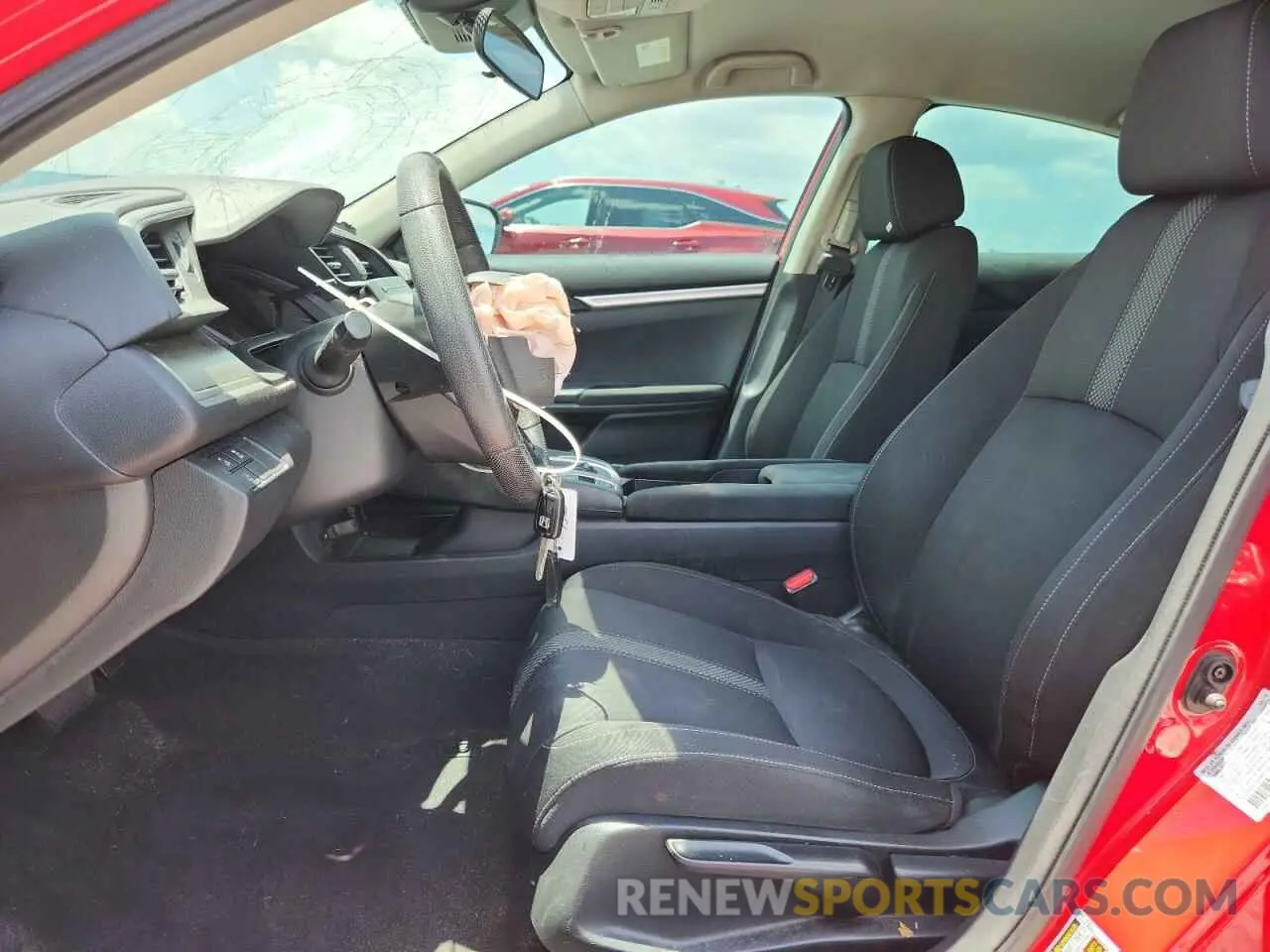 7 Photograph of a damaged car 2HGFC2F66KH551056 HONDA CIVIC 2019