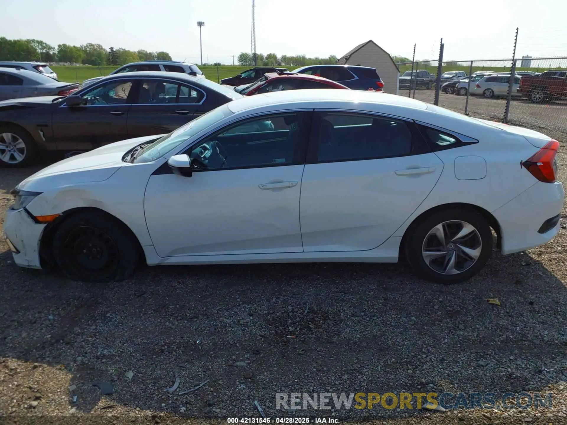 14 Photograph of a damaged car 2HGFC2F66KH567189 HONDA CIVIC 2019