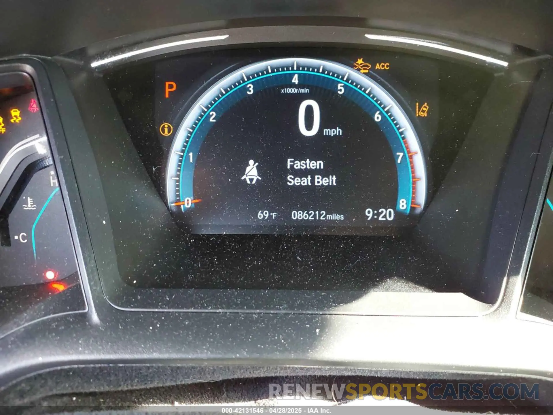 7 Photograph of a damaged car 2HGFC2F66KH567189 HONDA CIVIC 2019