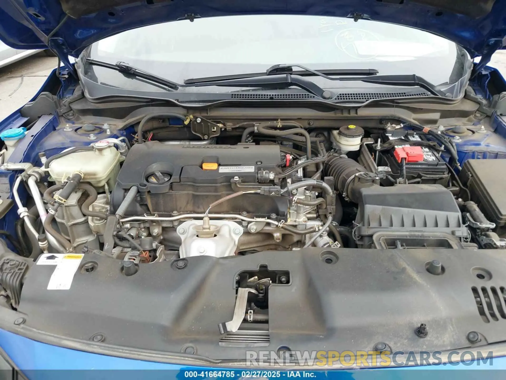 10 Photograph of a damaged car 2HGFC2F66KH575874 HONDA CIVIC 2019