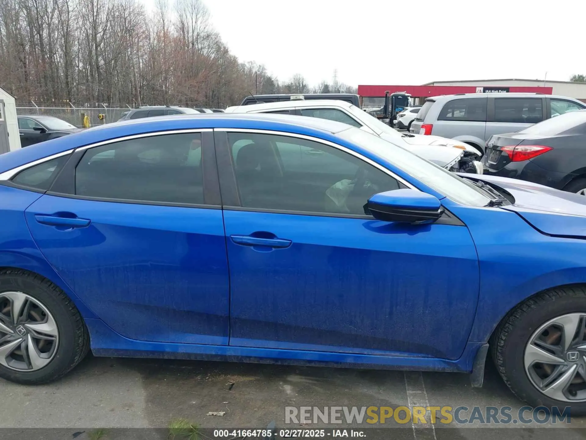 13 Photograph of a damaged car 2HGFC2F66KH575874 HONDA CIVIC 2019