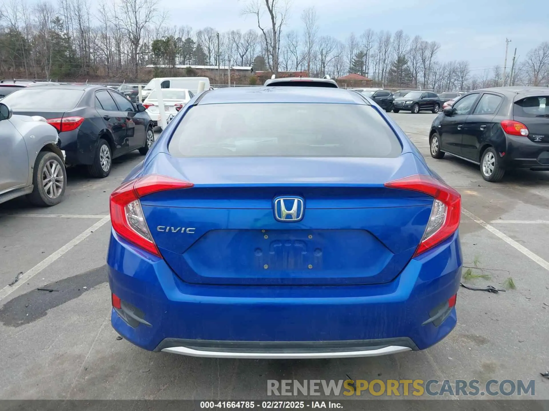 16 Photograph of a damaged car 2HGFC2F66KH575874 HONDA CIVIC 2019