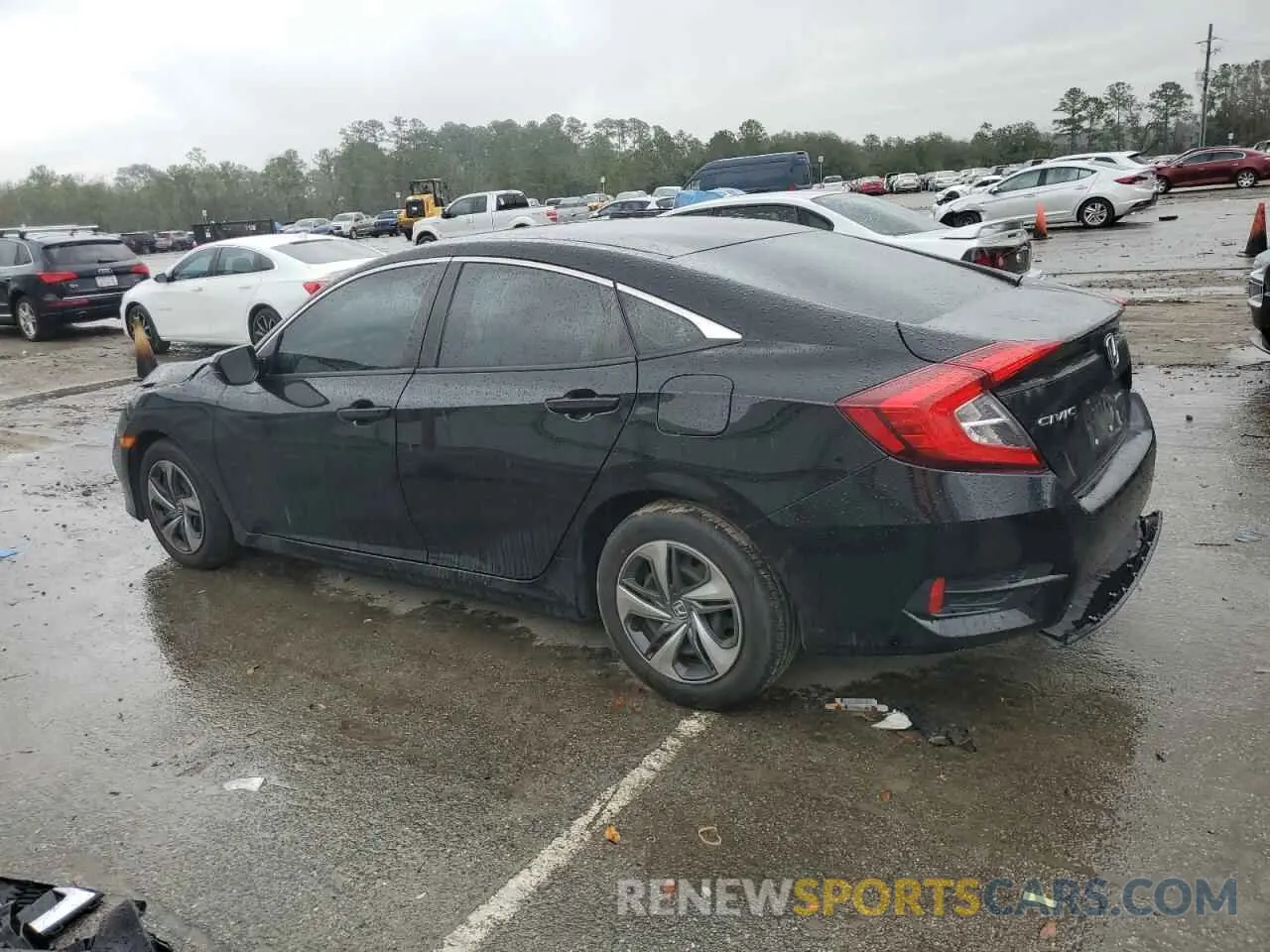 2 Фотография поврежденного автомобиля 2HGFC2F66KH591704 HONDA CIVIC 2019