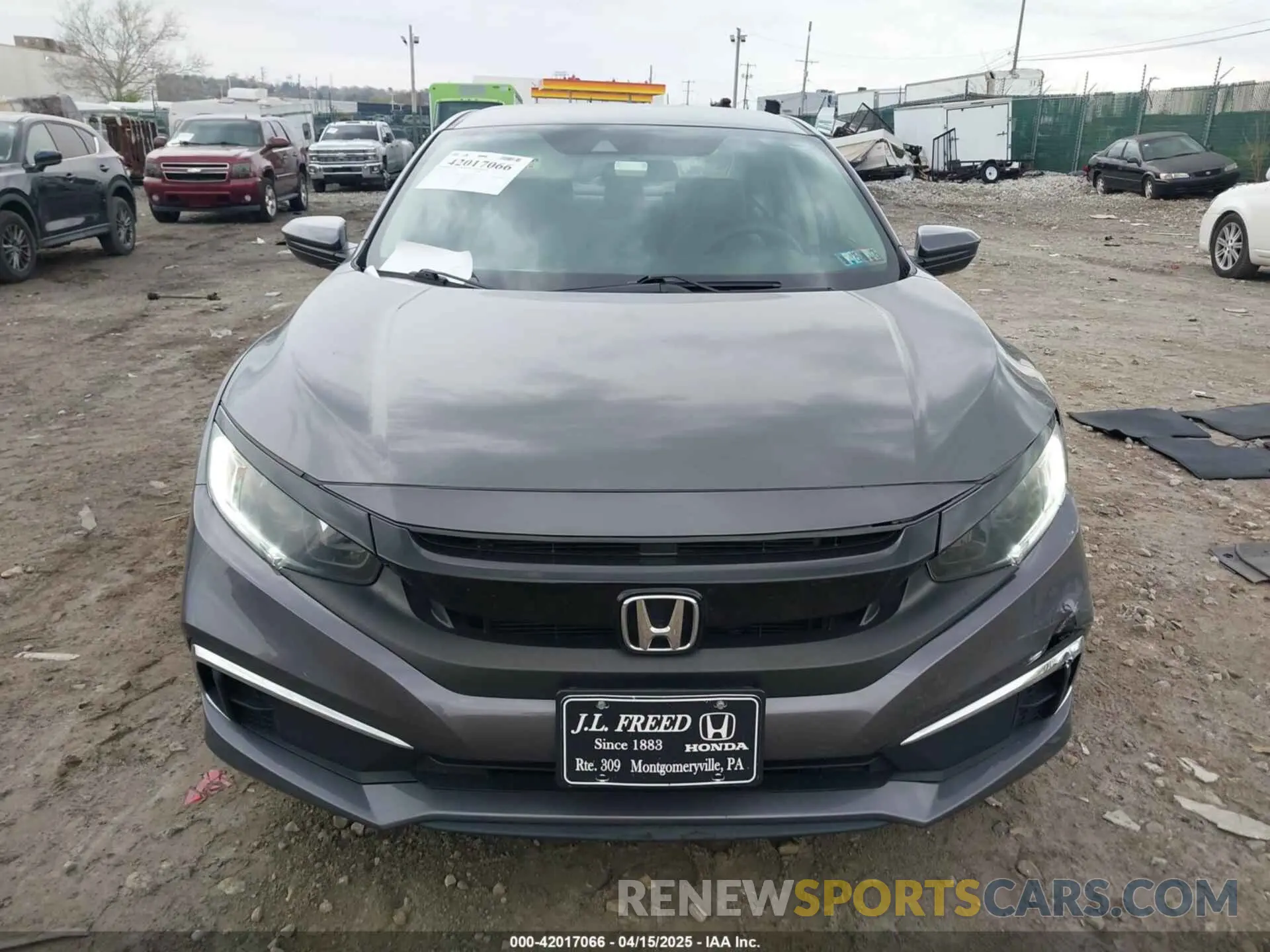 12 Фотография поврежденного автомобиля 2HGFC2F66KH595946 HONDA CIVIC 2019