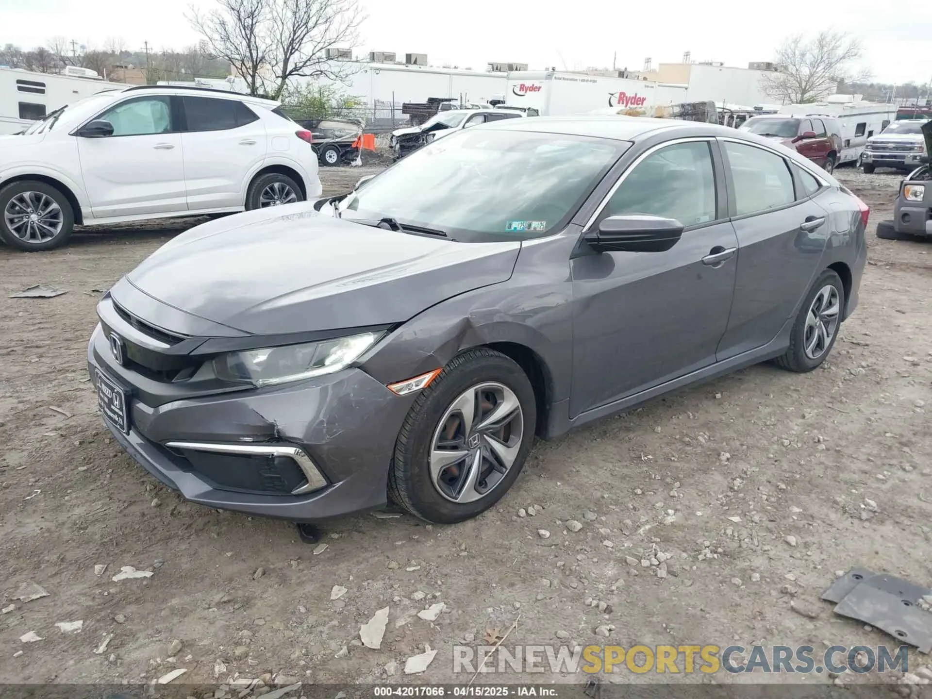 2 Фотография поврежденного автомобиля 2HGFC2F66KH595946 HONDA CIVIC 2019