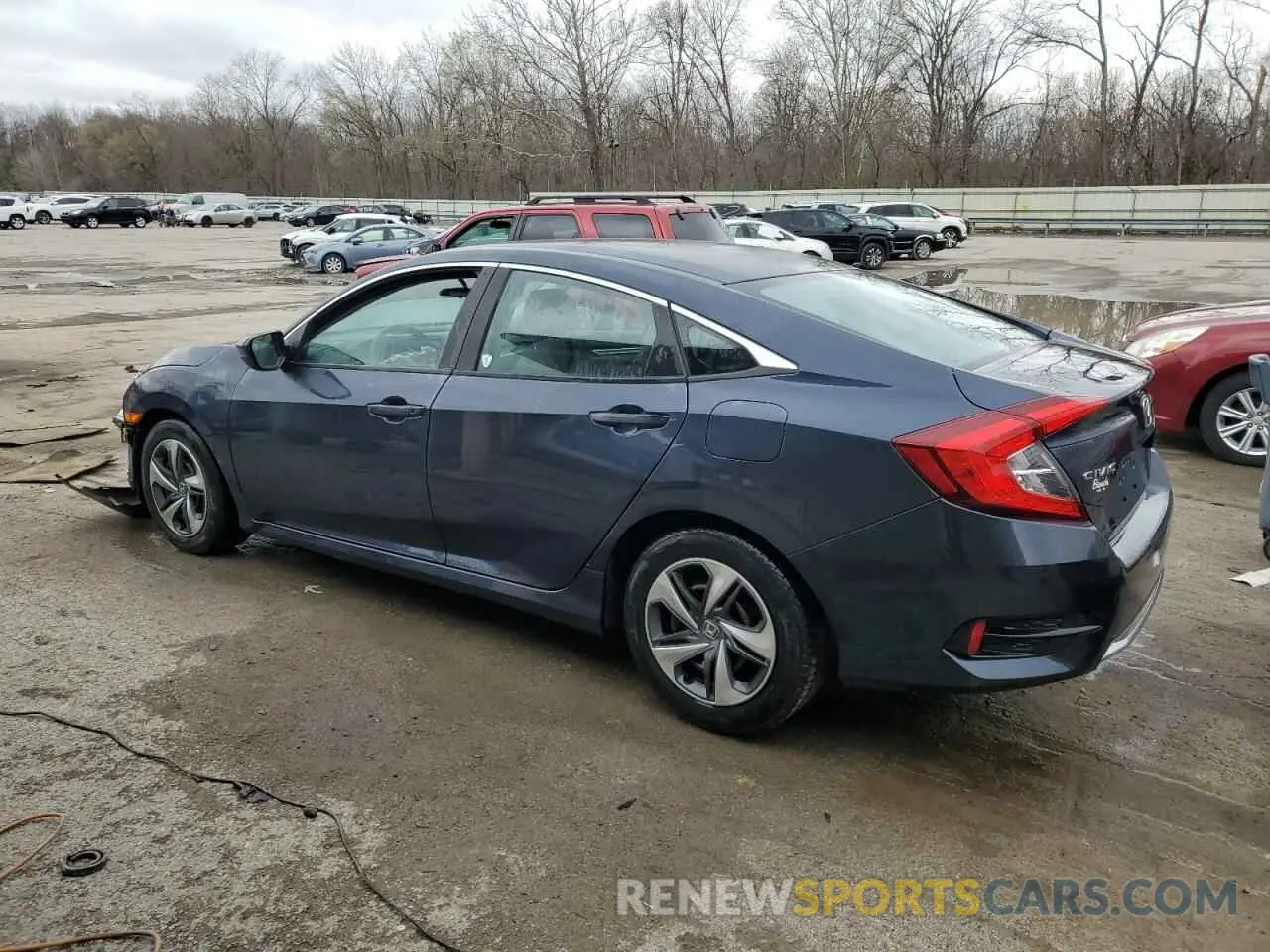 2 Фотография поврежденного автомобиля 2HGFC2F66KH603690 HONDA CIVIC 2019