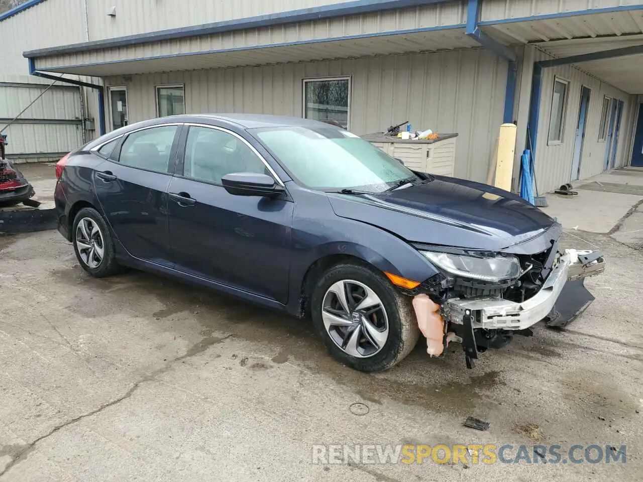 4 Фотография поврежденного автомобиля 2HGFC2F66KH603690 HONDA CIVIC 2019