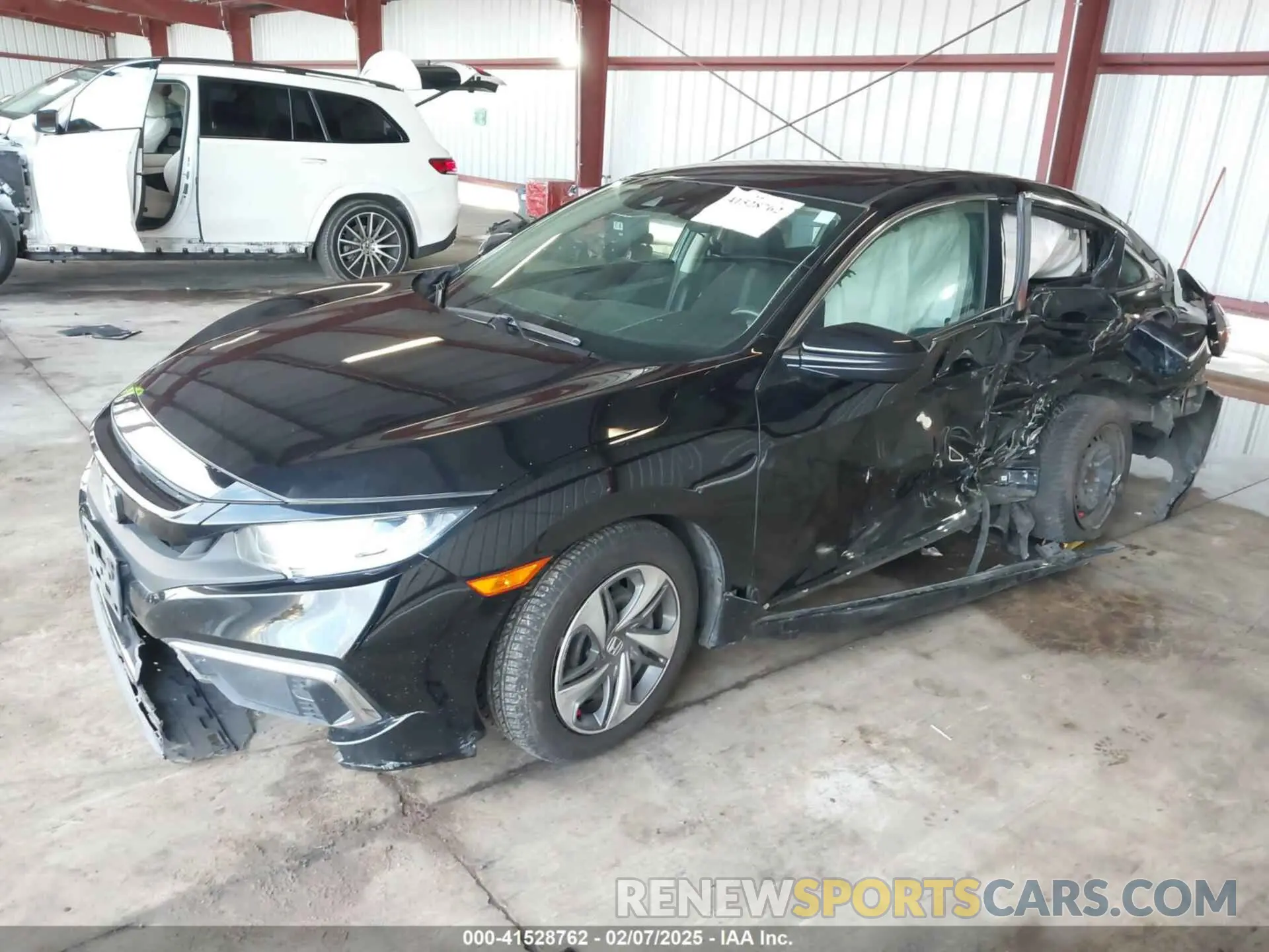 2 Фотография поврежденного автомобиля 2HGFC2F67KH504294 HONDA CIVIC 2019