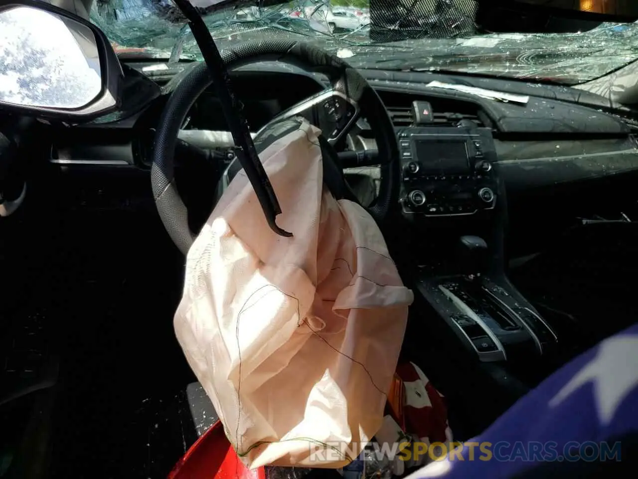 8 Photograph of a damaged car 2HGFC2F67KH506952 HONDA CIVIC 2019