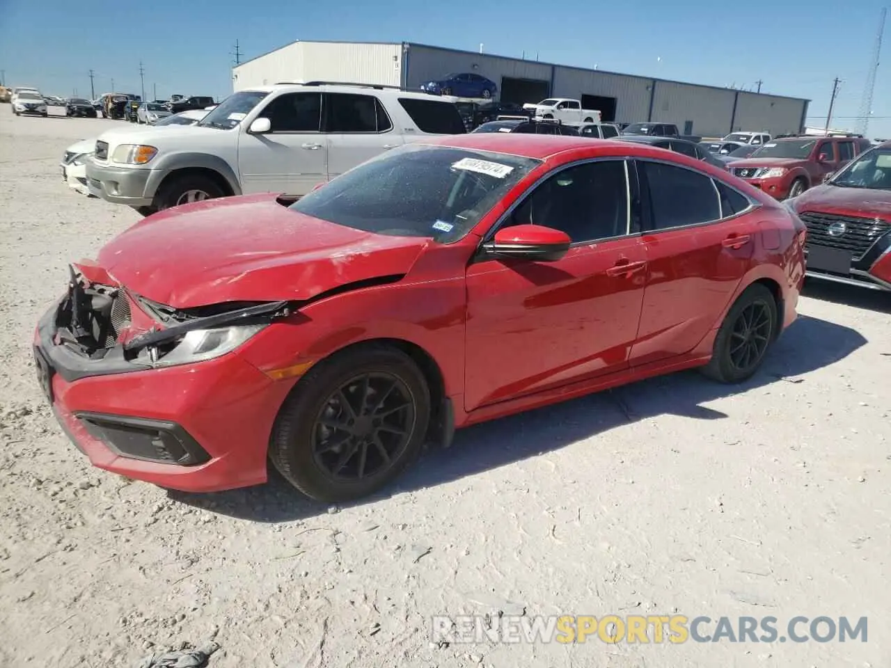 1 Фотография поврежденного автомобиля 2HGFC2F67KH512055 HONDA CIVIC 2019