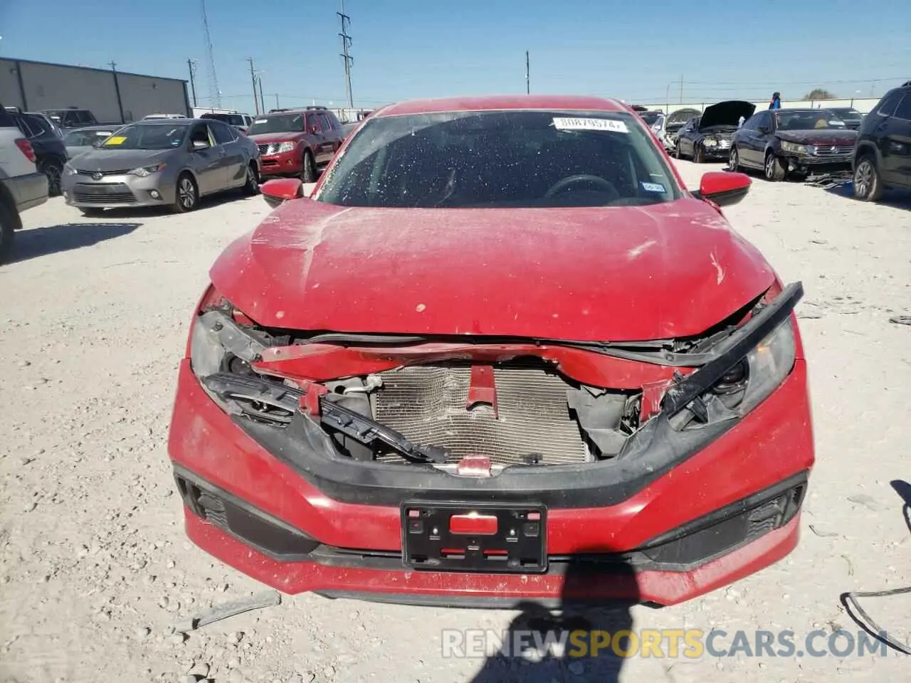 5 Фотография поврежденного автомобиля 2HGFC2F67KH512055 HONDA CIVIC 2019