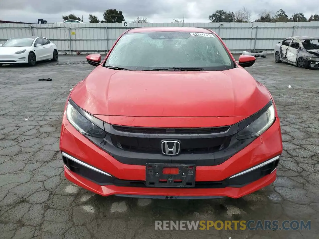 5 Photograph of a damaged car 2HGFC2F67KH544701 HONDA CIVIC 2019