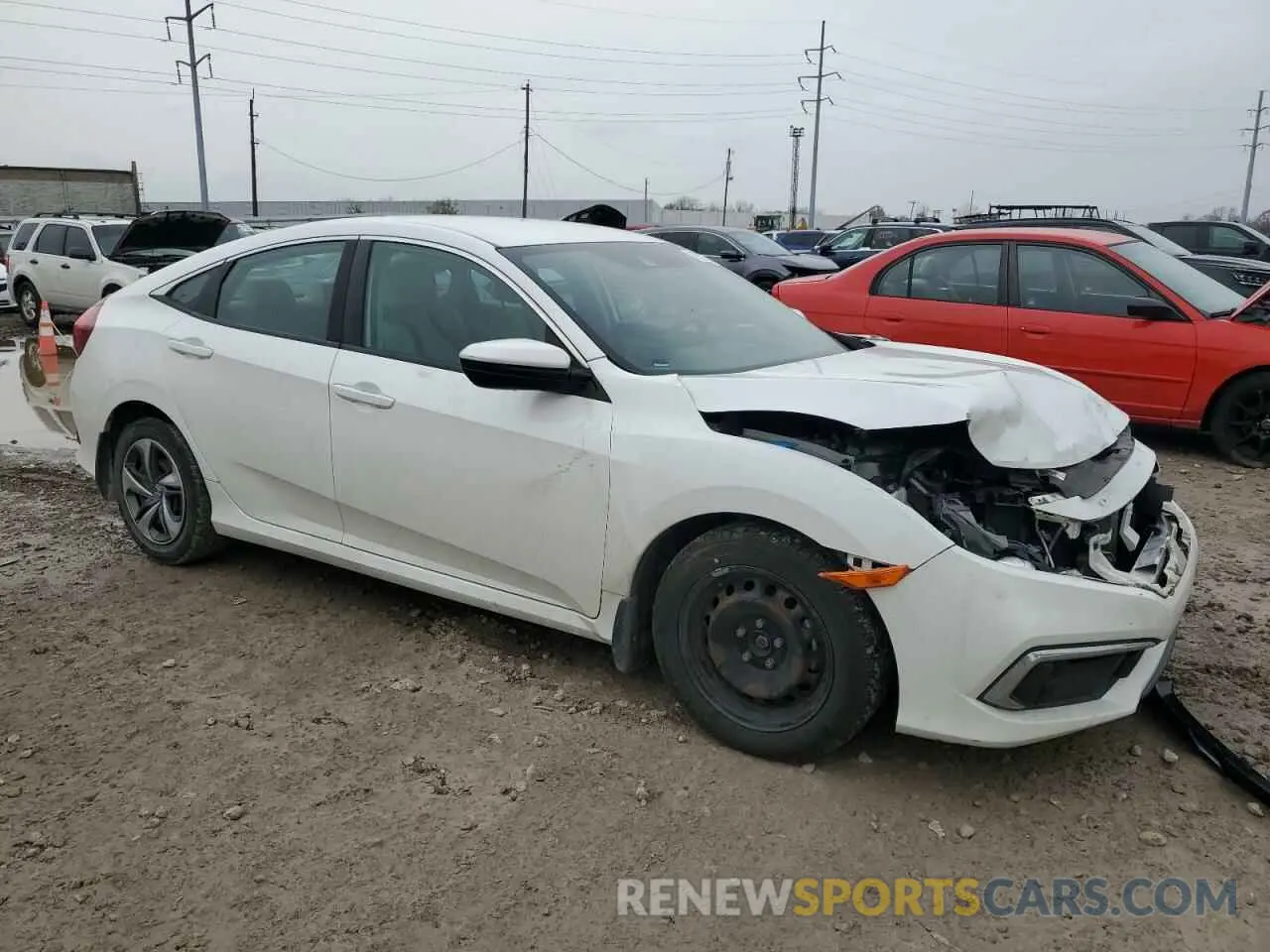 4 Фотография поврежденного автомобиля 2HGFC2F67KH545606 HONDA CIVIC 2019