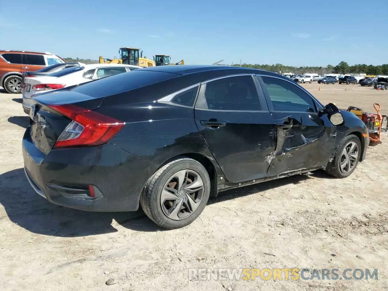 3 Photograph of a damaged car 2HGFC2F67KH546836 HONDA CIVIC 2019