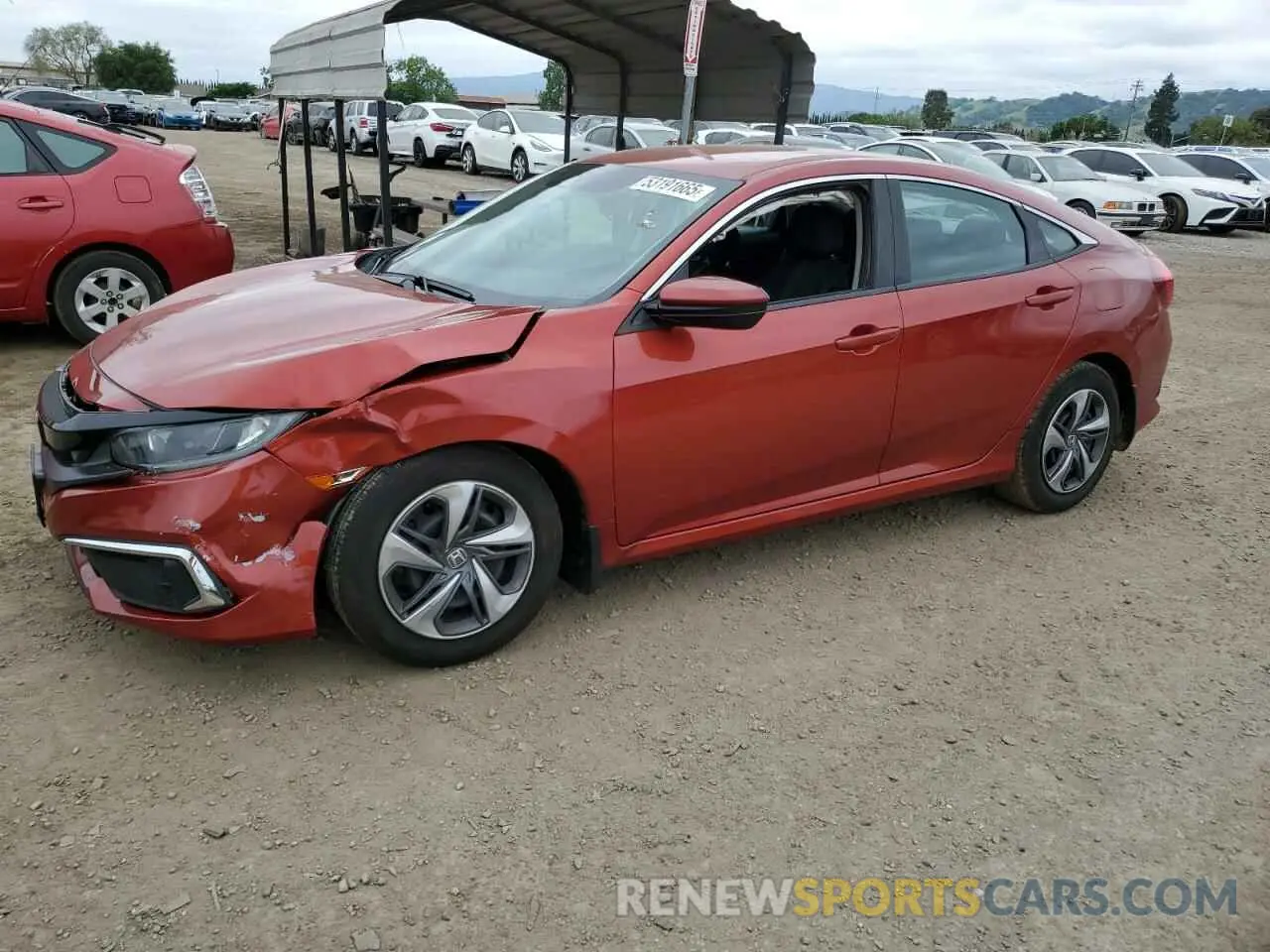 1 Фотография поврежденного автомобиля 2HGFC2F67KH559912 HONDA CIVIC 2019
