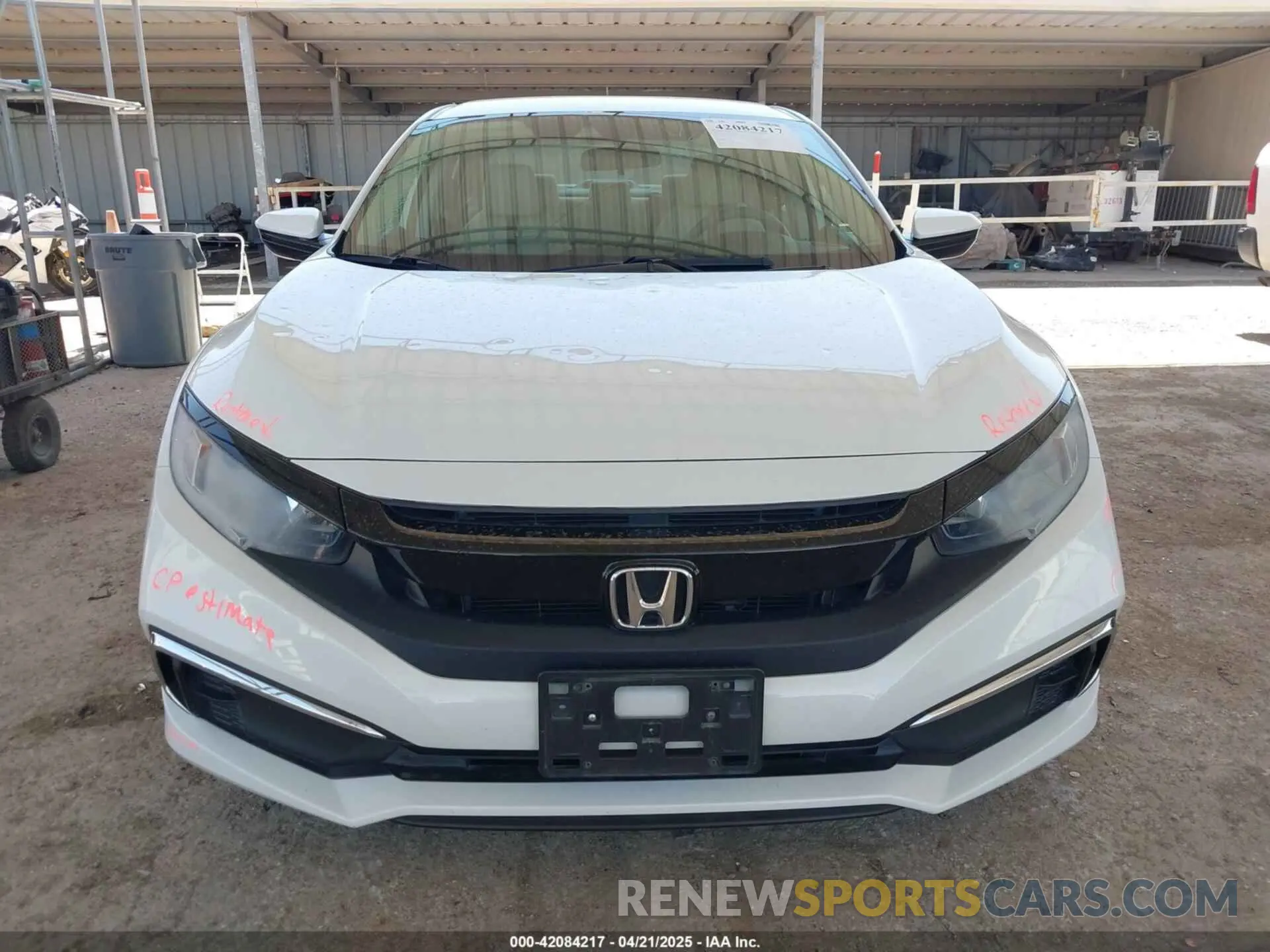 12 Photograph of a damaged car 2HGFC2F67KH568920 HONDA CIVIC 2019