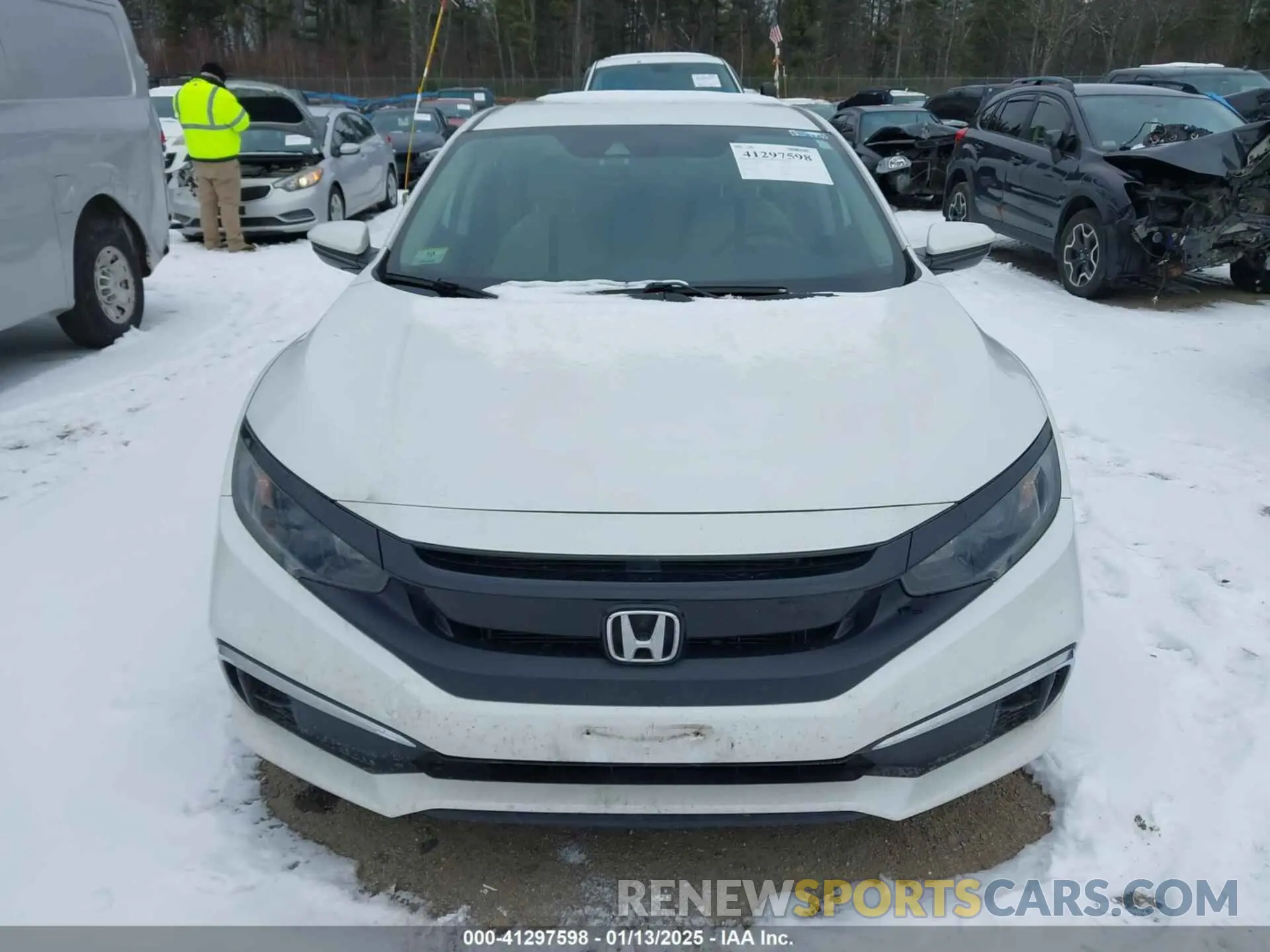 12 Photograph of a damaged car 2HGFC2F67KH581117 HONDA CIVIC 2019