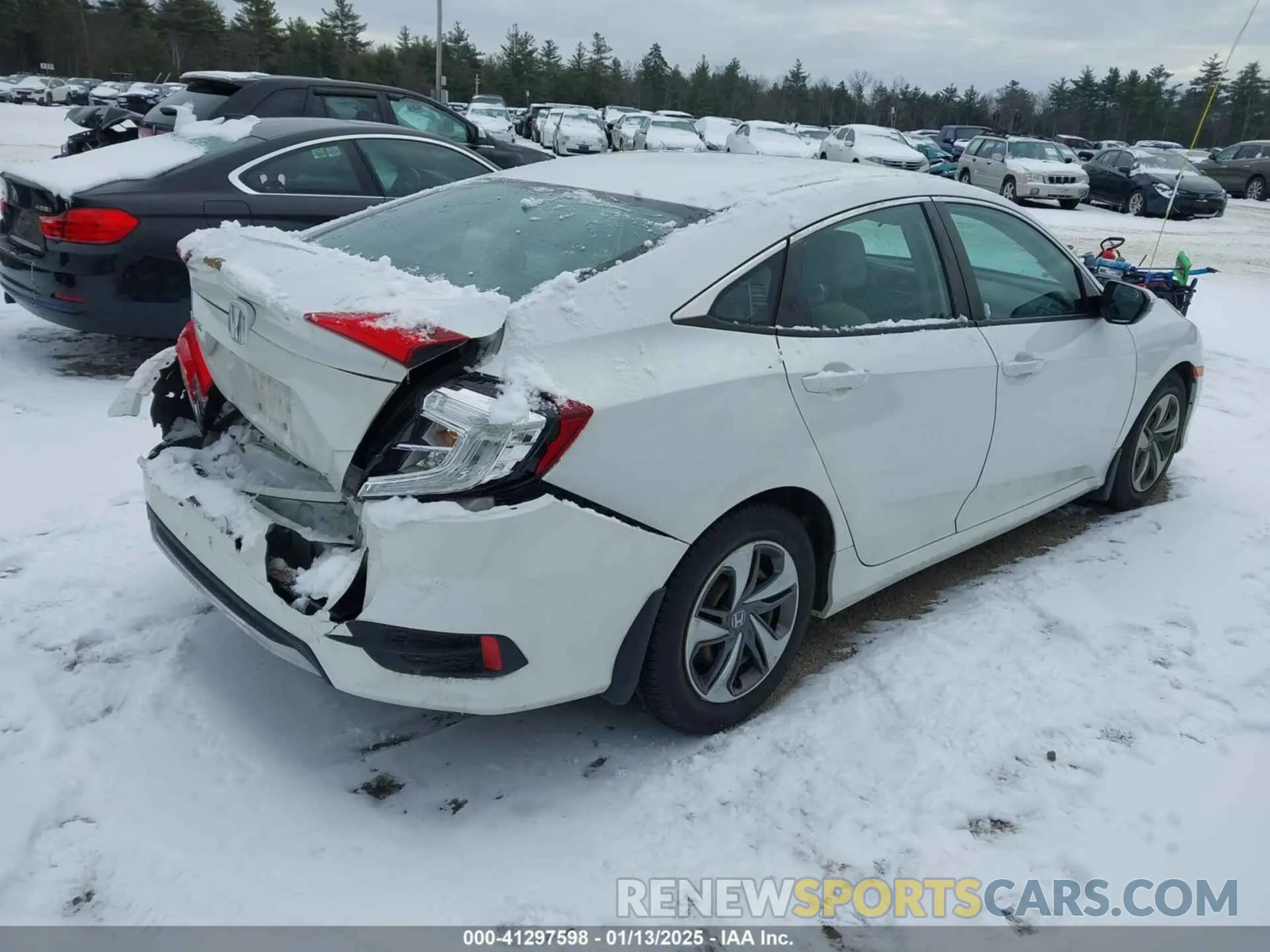 4 Photograph of a damaged car 2HGFC2F67KH581117 HONDA CIVIC 2019