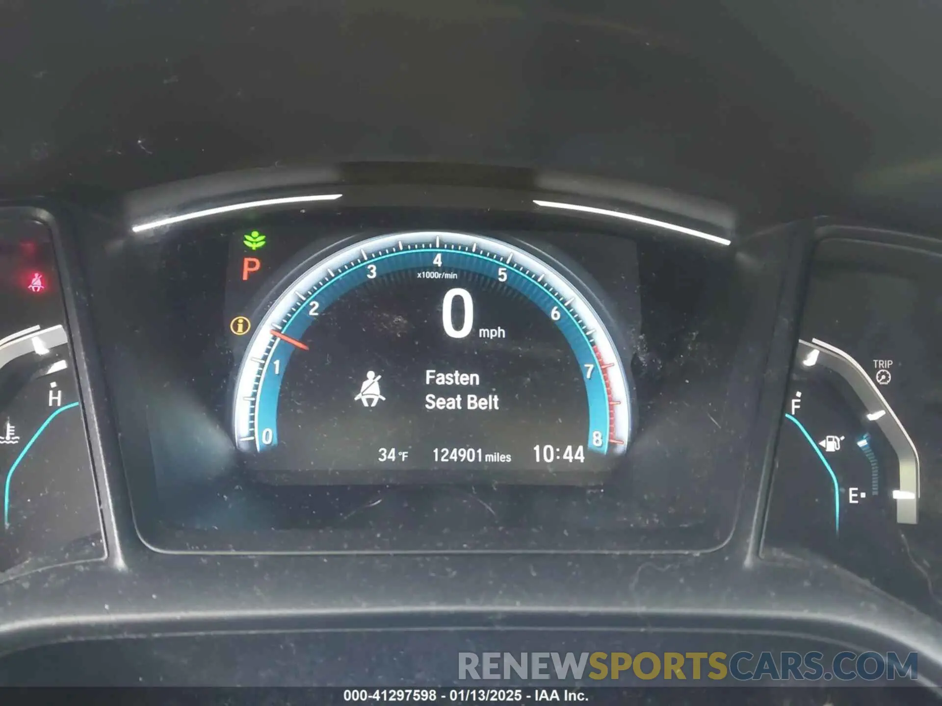 7 Photograph of a damaged car 2HGFC2F67KH581117 HONDA CIVIC 2019