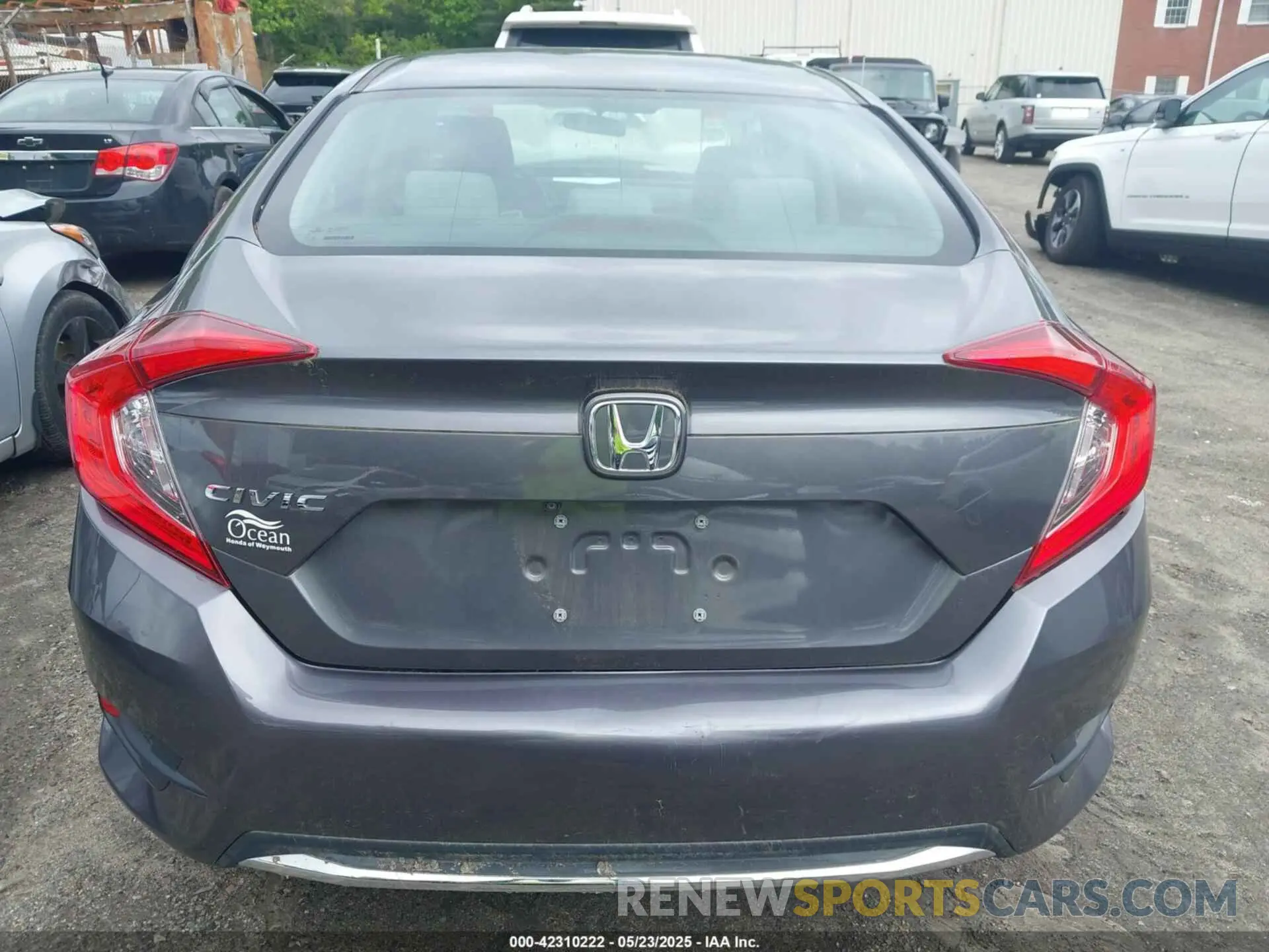 16 Фотография поврежденного автомобиля 2HGFC2F67KH606663 HONDA CIVIC 2019