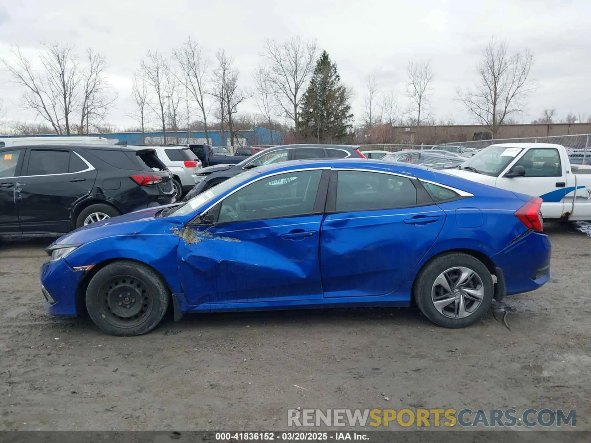 14 Photograph of a damaged car 2HGFC2F68KH550779 HONDA CIVIC 2019