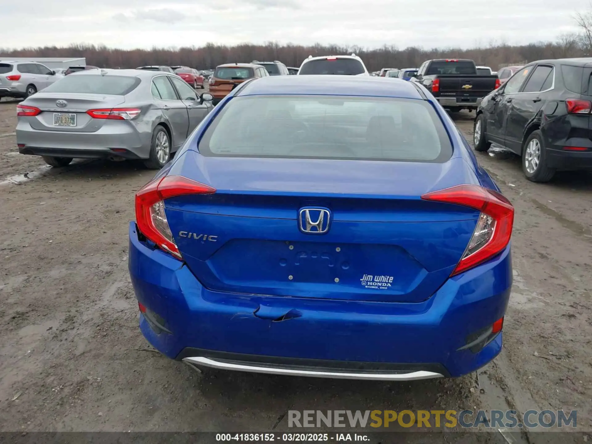 16 Photograph of a damaged car 2HGFC2F68KH550779 HONDA CIVIC 2019