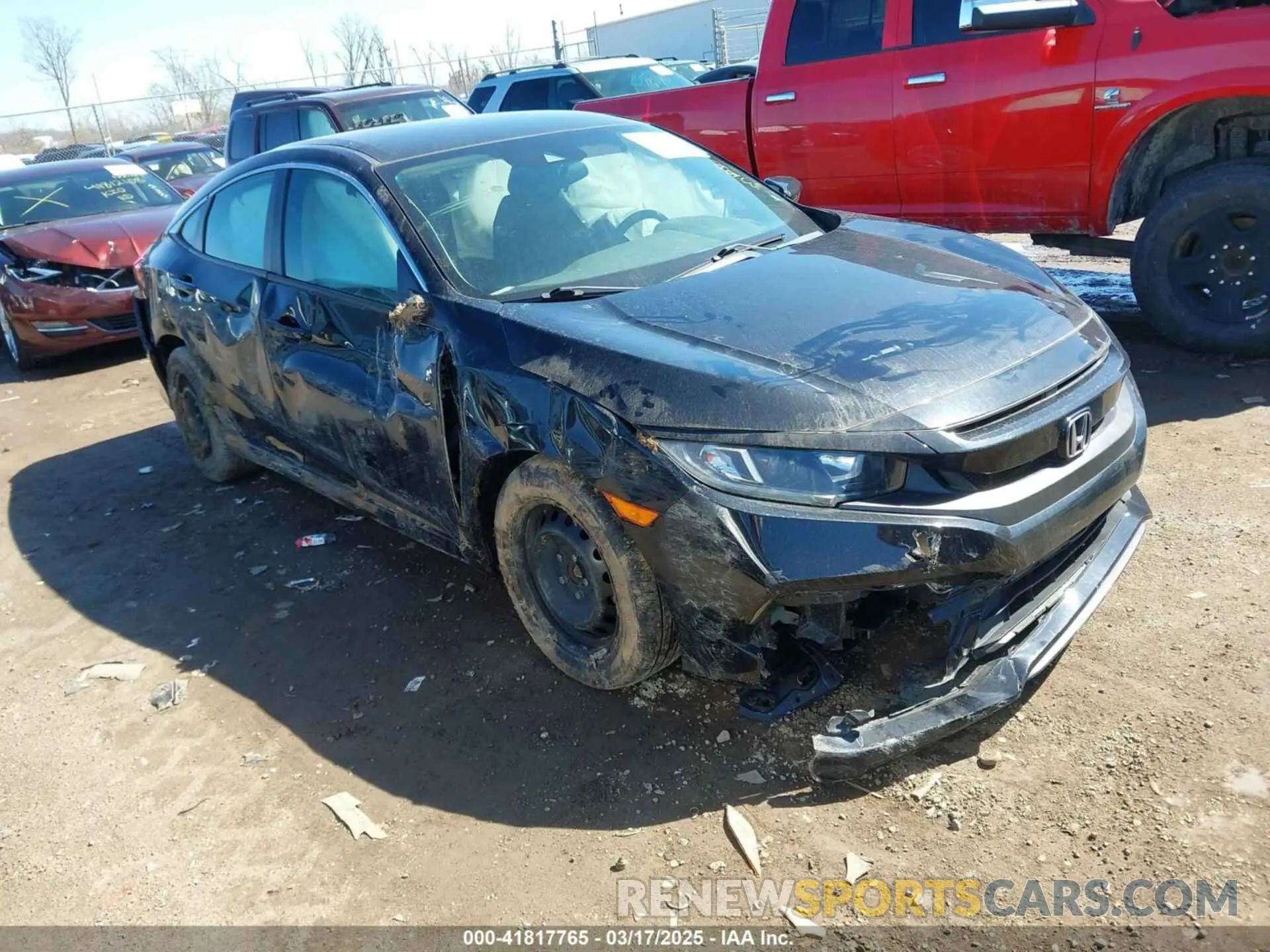 1 Фотография поврежденного автомобиля 2HGFC2F68KH574418 HONDA CIVIC 2019