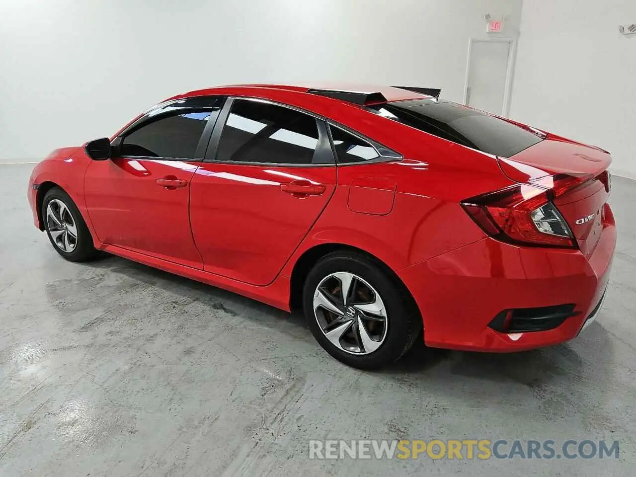 2 Photograph of a damaged car 2HGFC2F68KH592515 HONDA CIVIC 2019
