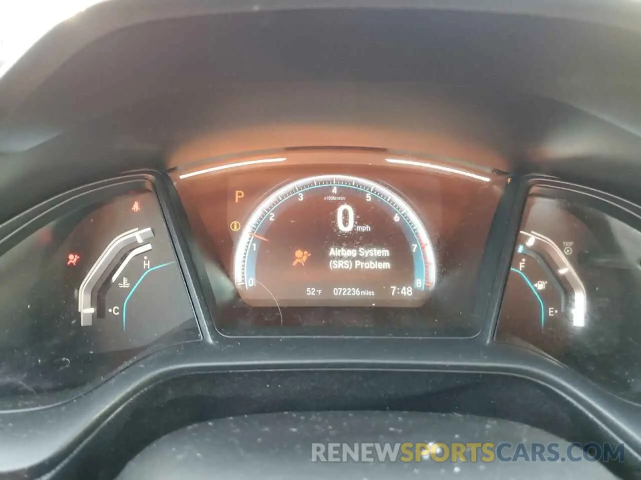 9 Photograph of a damaged car 2HGFC2F68KH598279 HONDA CIVIC 2019