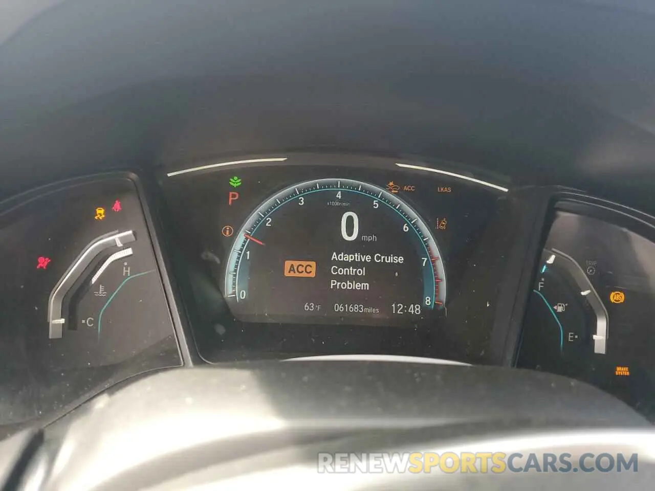 9 Photograph of a damaged car 2HGFC2F68KH605313 HONDA CIVIC 2019