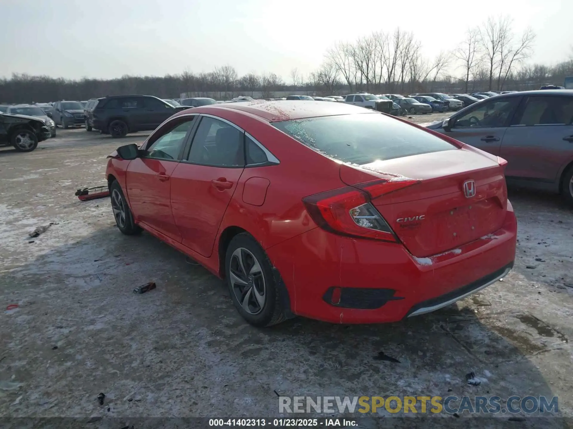 3 Фотография поврежденного автомобиля 2HGFC2F68KH606025 HONDA CIVIC 2019