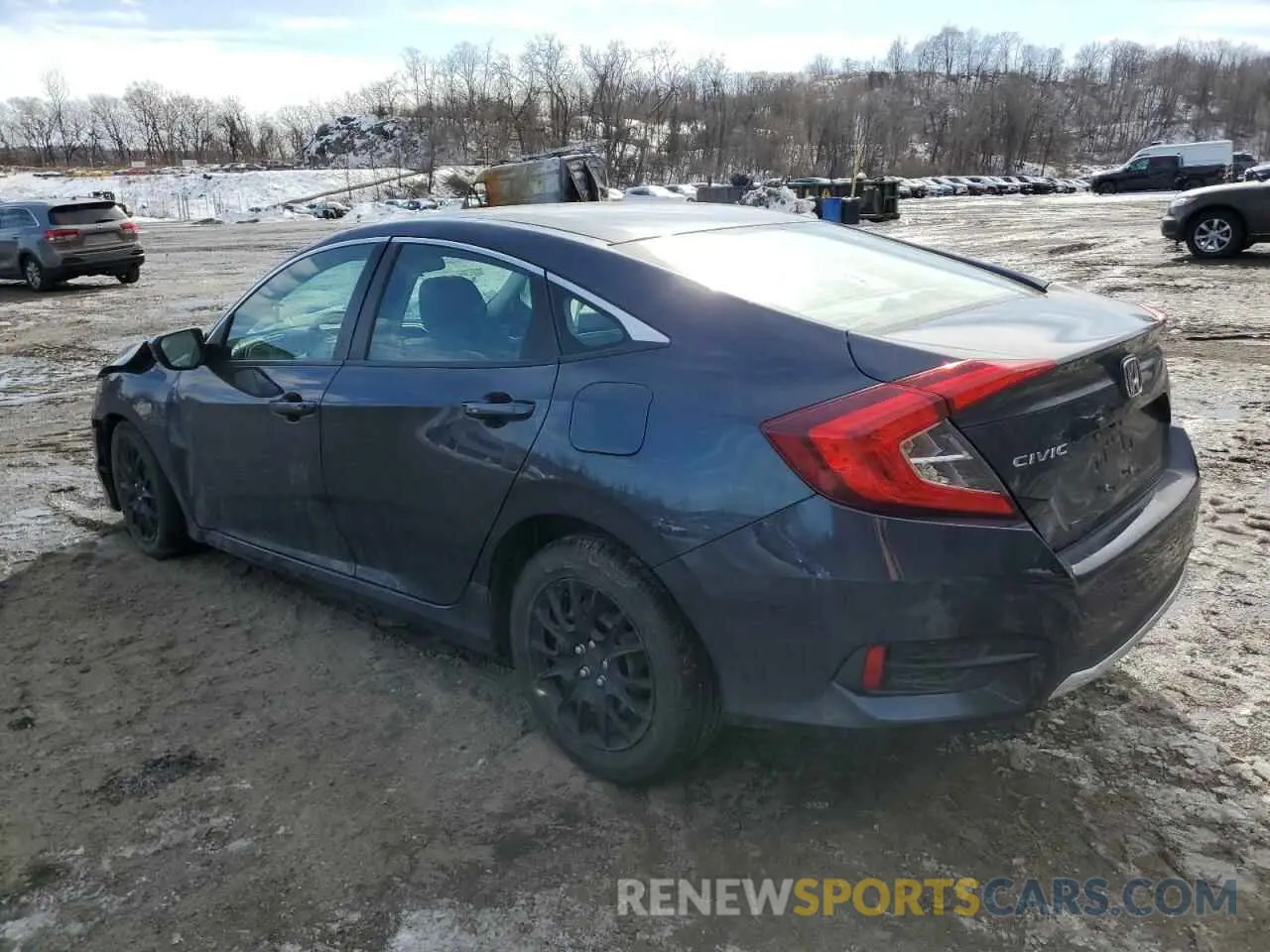 2 Photograph of a damaged car 2HGFC2F69KH534333 HONDA CIVIC 2019