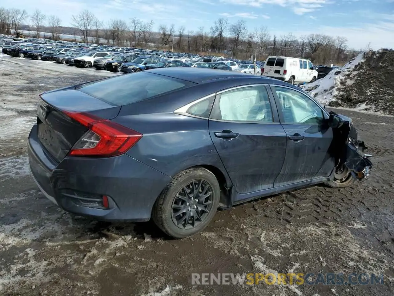 3 Photograph of a damaged car 2HGFC2F69KH534333 HONDA CIVIC 2019