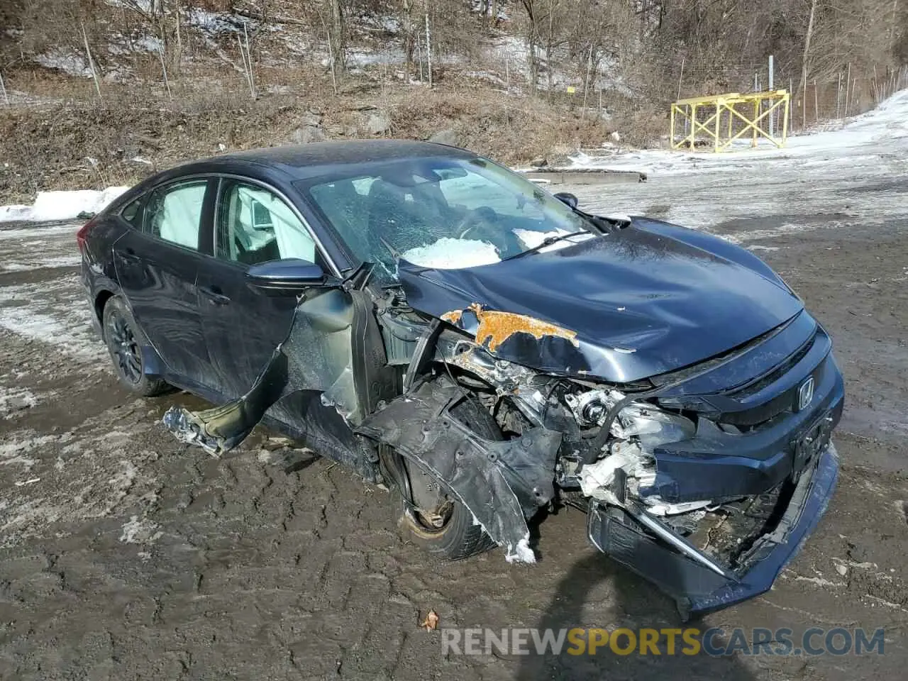 4 Photograph of a damaged car 2HGFC2F69KH534333 HONDA CIVIC 2019