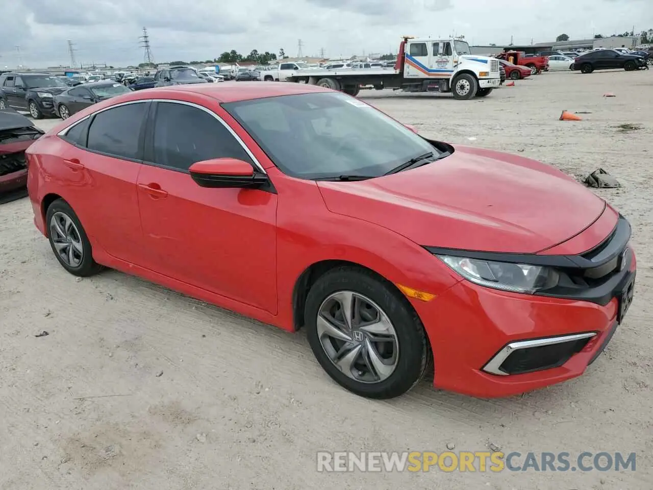 4 Photograph of a damaged car 2HGFC2F69KH537054 HONDA CIVIC 2019