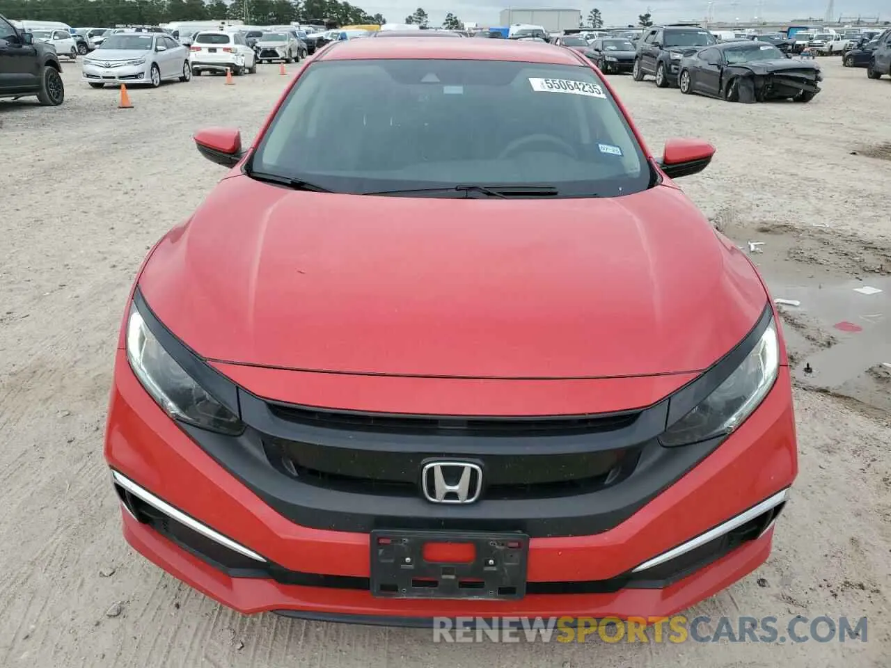 5 Photograph of a damaged car 2HGFC2F69KH537054 HONDA CIVIC 2019