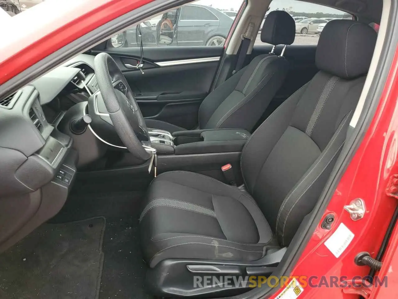 7 Photograph of a damaged car 2HGFC2F69KH537054 HONDA CIVIC 2019