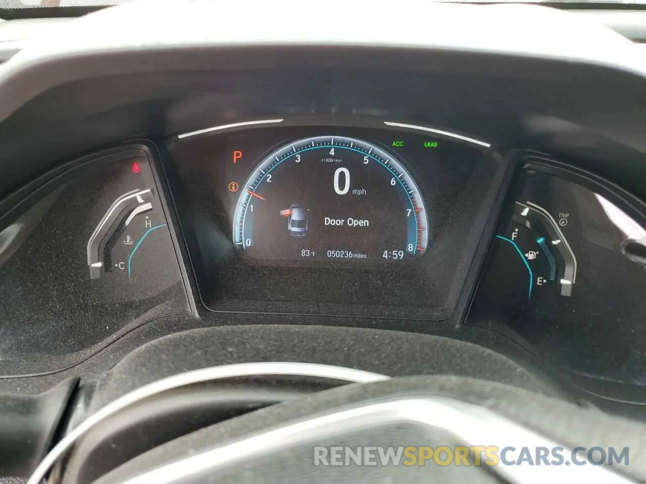9 Photograph of a damaged car 2HGFC2F69KH537054 HONDA CIVIC 2019