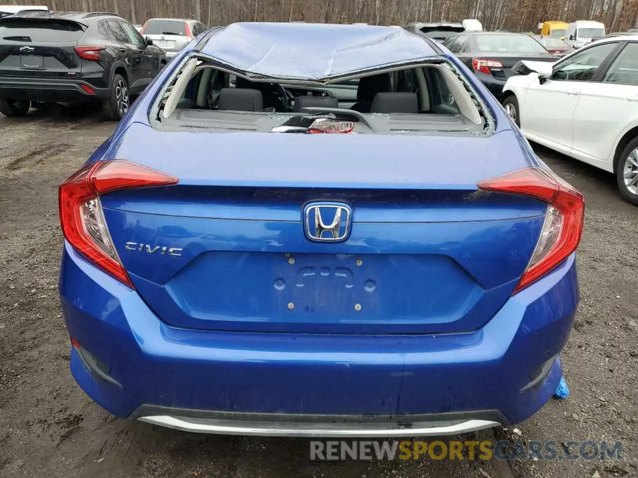 6 Фотография поврежденного автомобиля 2HGFC2F69KH540052 HONDA CIVIC 2019