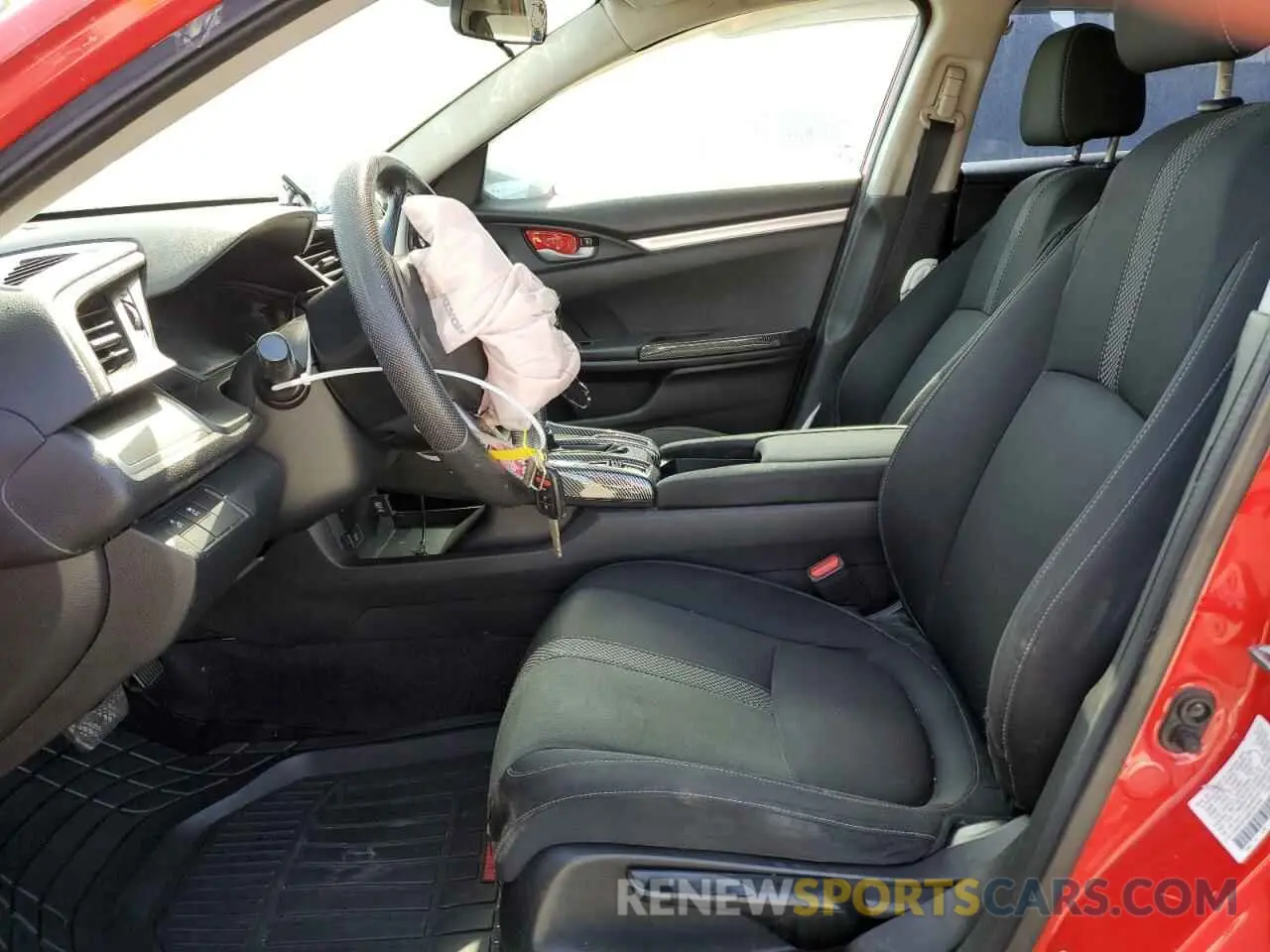 7 Photograph of a damaged car 2HGFC2F69KH547342 HONDA CIVIC 2019