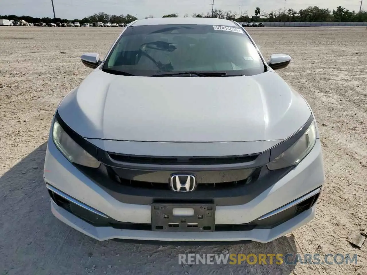 5 Photograph of a damaged car 2HGFC2F69KH552783 HONDA CIVIC 2019