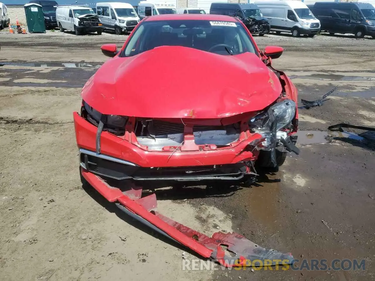 5 Фотография поврежденного автомобиля 2HGFC2F69KH560883 HONDA CIVIC 2019