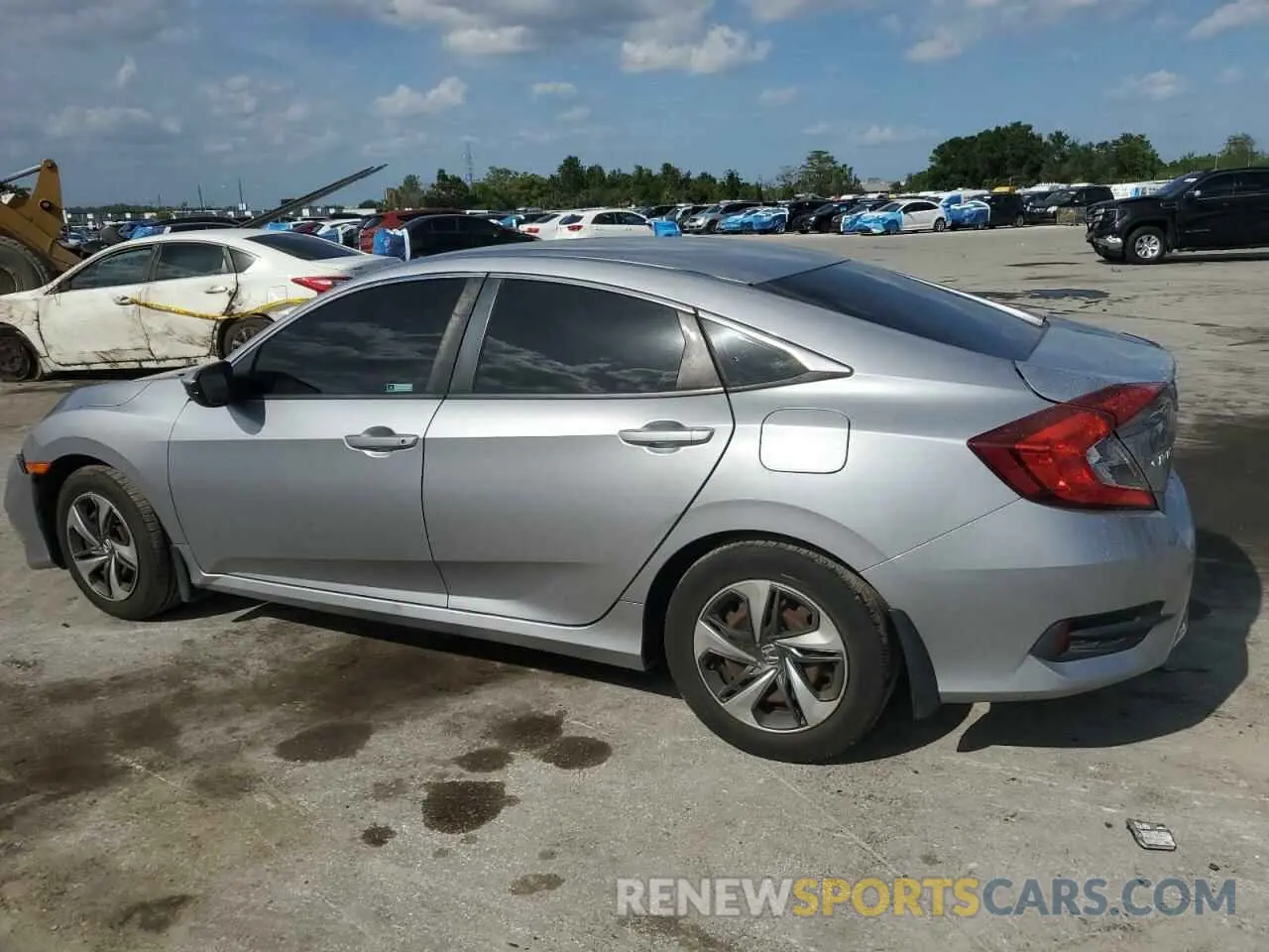 2 Фотография поврежденного автомобиля 2HGFC2F69KH567767 HONDA CIVIC 2019